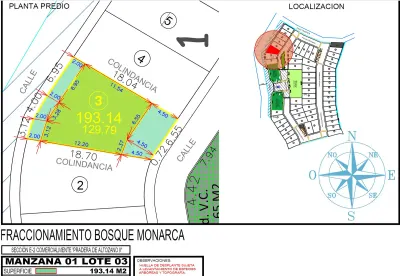 Terreno en venta Praderas II Altozano Manzana 01 Lote 03 — foto 1