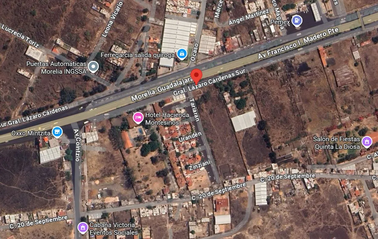Terreno comercial en venta Salida Quiroga